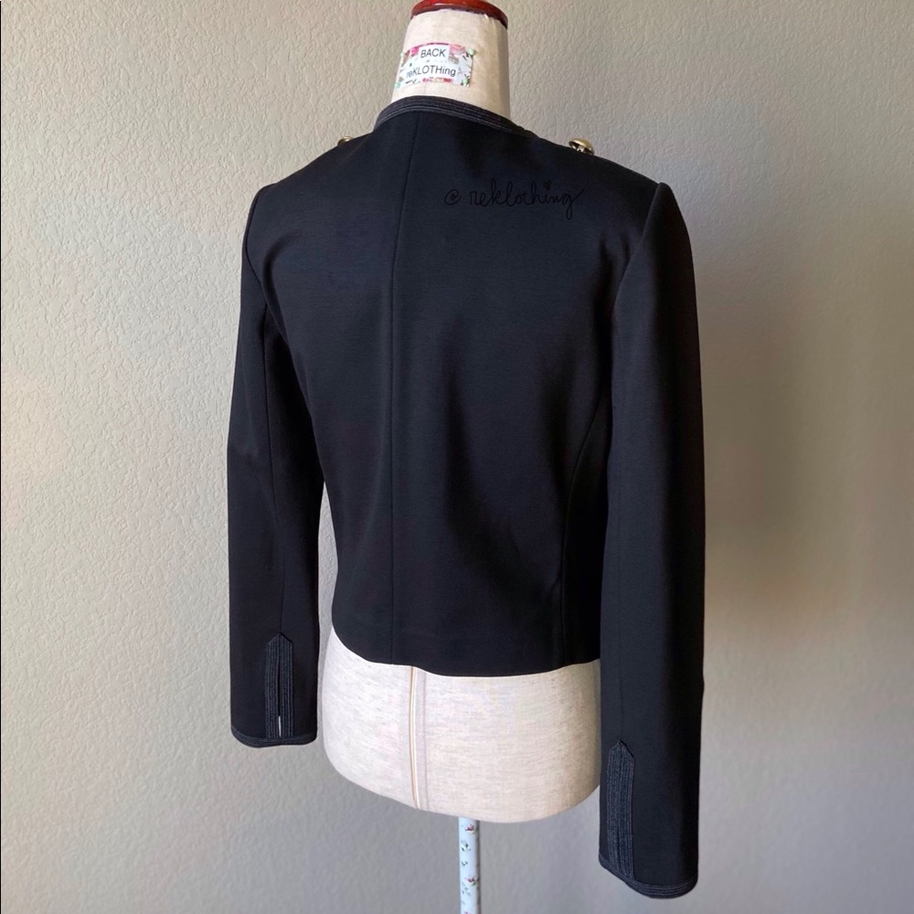 Military Inspired Red-trimmed EXPRESS JACKET -NWOT - Picture 13 of 15